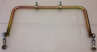 Stabilisator vorne D=16 vormontiert mit Gelenkaugen, PLUS