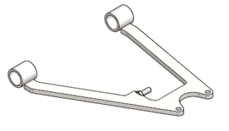 Querlenker vorne V3 rechts Plus