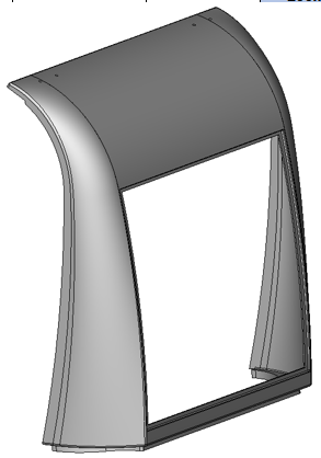 Hecktür PLUS V2020 ABS/PMMA Anthrazitgrau RAL 7016, CP 9
