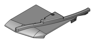 Flügel links zu PLUS V2020, Anthrazit Grau RAL 7016