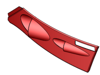 Scheinwerferhalter links rot zu PLUS V2020