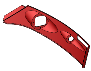 Scheinwerferhalter rechts rot zu PLUS V2020