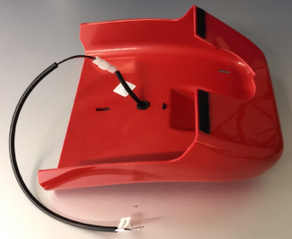 Lenkgestängeverkleidung mit LED vormontiert, zu PLUS rot