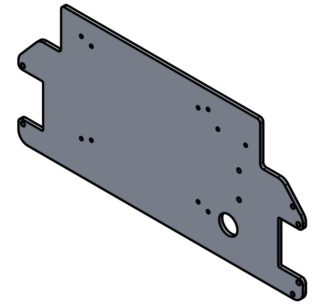 Steuerungshalteblech PLUS