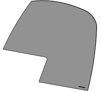 Scheibe (gross) zu Türe PLUS 2020