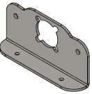 Stangenhaltewinkel A zu Servobremse