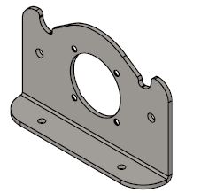 Stangenhaltewinkel B zu Servobremse